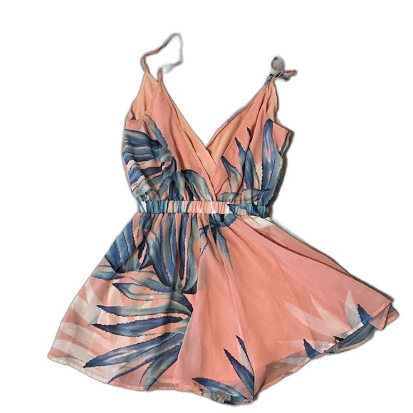 Show Me Your Mumu Olympia Romper Tropical Twist Size Small - Picture 5 of 9